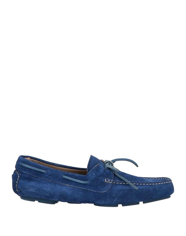 ボールディーニ メンズ シューズ スリッポン・ローファー BALDININI モカシン Blue ブルー
