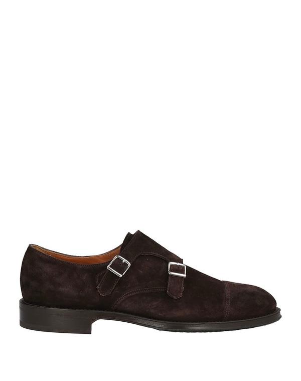 ドンカルズ メンズ シューズ スリッポン・ローファー DOUCAL'S モカシン Dark Brown ブラウン