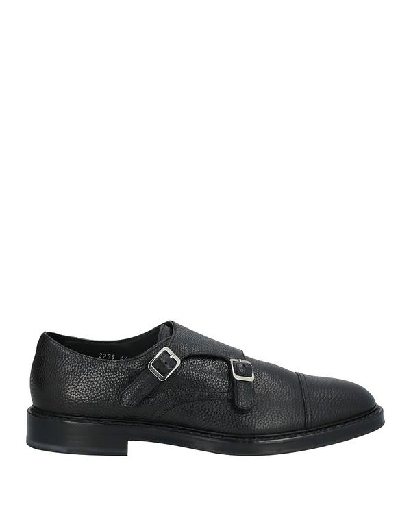 ドンカルズ メンズ シューズ スリッポン・ローファー DOUCAL'S モカシン Black ブラック