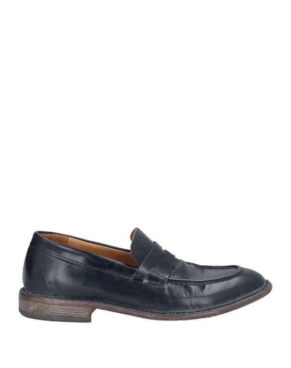 モマ メンズ シューズ スリッポン・ローファー MOMA モカシン Blue ブルー｜ReVida 店