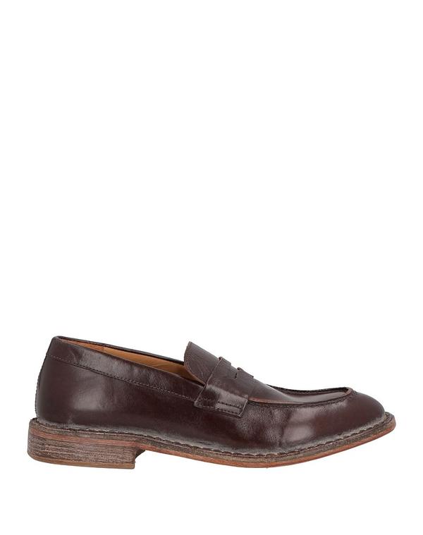 モマ メンズ シューズ スリッポン・ローファー MOMA モカシン Dark Brown ブラウン