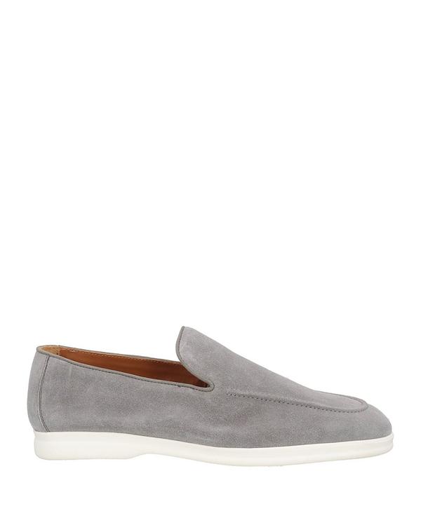 ドンカルズ メンズ シューズ スリッポン・ローファー DOUCAL\u0027S モカシン Gray 薄墨色