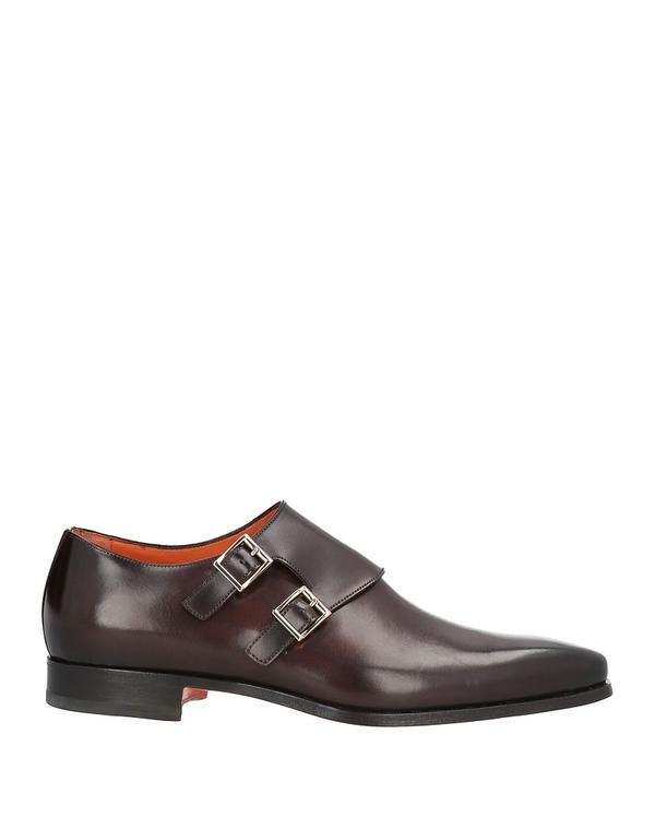 サントーニ メンズ シューズ スリッポン・ローファー SANTONI モカシン Dark Brown ブラウン