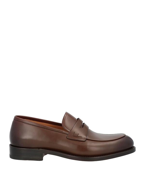 フェラガモ メンズ シューズ スリッポン・ローファー FERRAGAMO モカシン Brown ブラウン