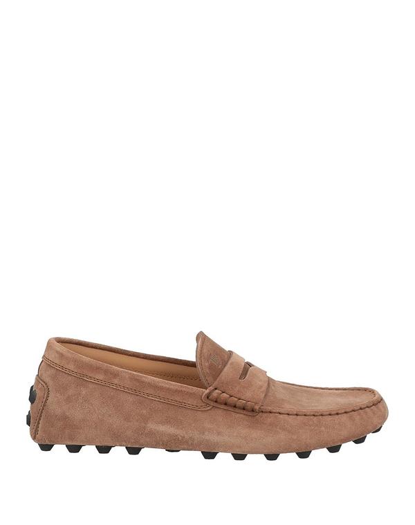 トッズ メンズ シューズ スリッポン・ローファー TOD'S モカシン Khaki カーキ