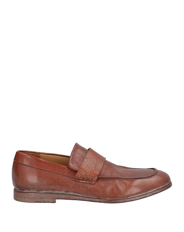 モマ メンズ シューズ スリッポン・ローファー MOMA モカシン Brown ブラウン