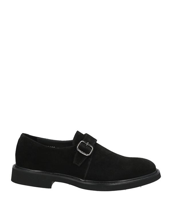 ドンカルズ メンズ シューズ スリッポン・ローファー DOUCAL'S モカシン Black ブラック｜ReVida 店