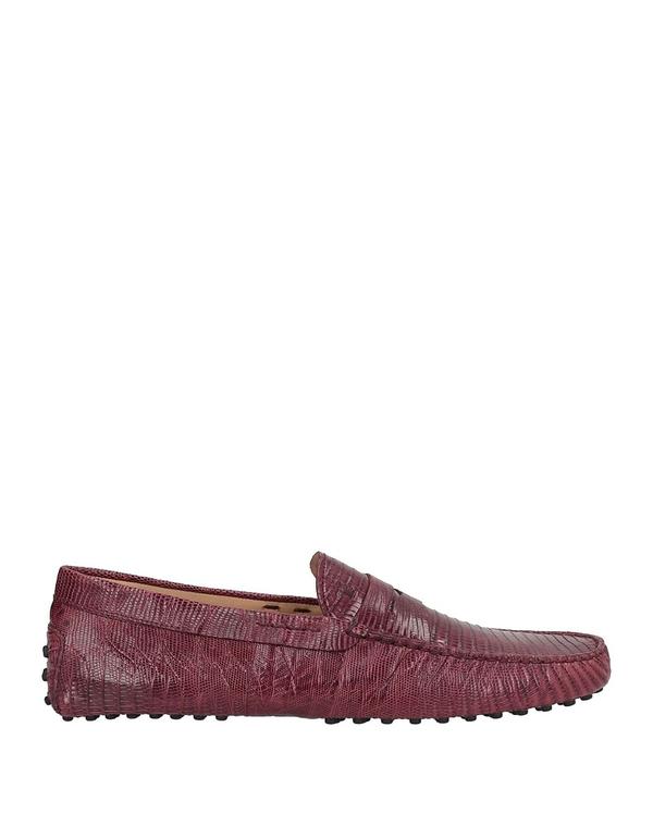 トッズ メンズ シューズ スリッポン・ローファー TOD'S モカシン Bordeaux