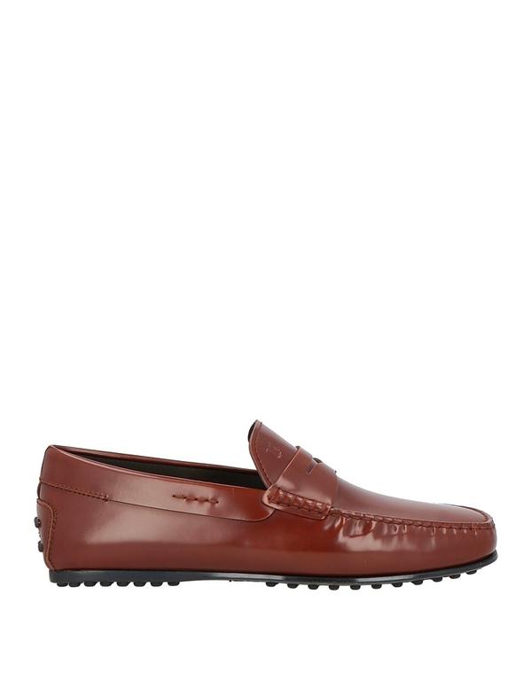 トッズ メンズ シューズ スリッポン・ローファー TOD\u0027S モカシン Brown 赤銅色