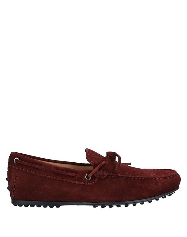 トッズ メンズ シューズ スリッポン・ローファー TOD'S モカシン Chocolate Brown ブラウン