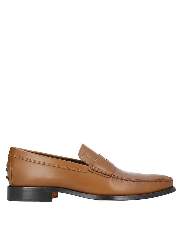 トッズ メンズ シューズ スリッポン・ローファー TOD'S モカシン Khaki カーキ
