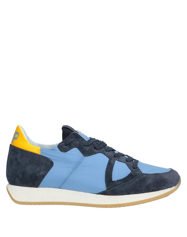 フィリップ模範例 メンズ シューズ スニーカー PHILIPPE MODEL スニーカー Blue Gray 薄墨色