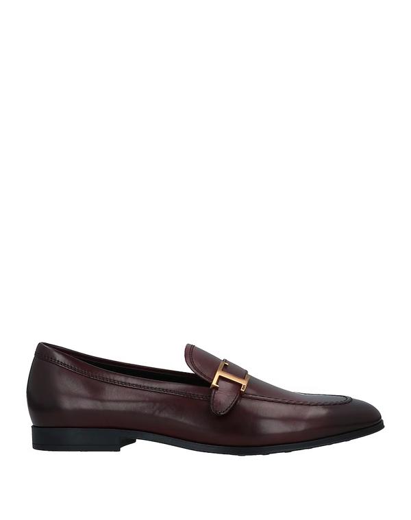 トッズ メンズ シューズ スリッポン・ローファー TOD'S モカシン Plum プラム｜ReVida 店
