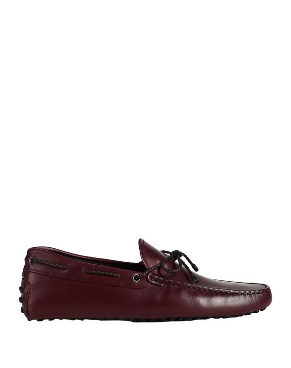 トッズ メンズ シューズ スリッポン・ローファー TOD'S モカシン Plum プラム