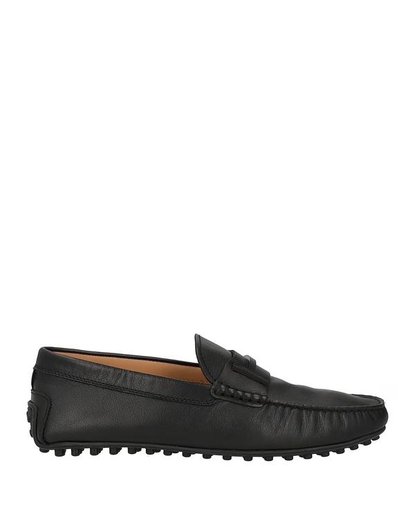 トッズ メンズ シューズ スリッポン・ローファー TOD'S モカシン Black ブラック