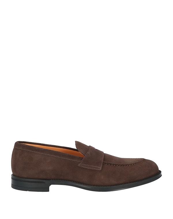 ドンカルズ メンズ シューズ スリッポン・ローファー DOUCAL\u0027S モカシン Dark Brown 赤銅色