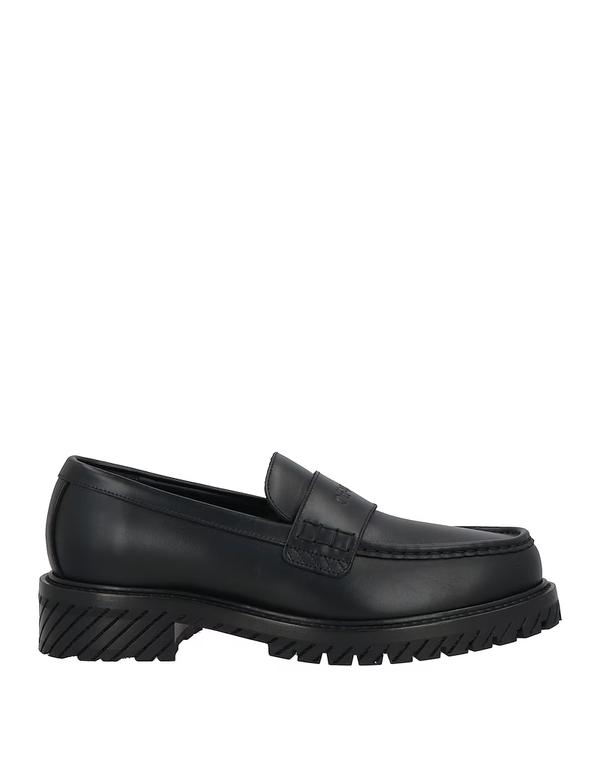 オフ-白いこと メンズ シューズ スリッポン・ローファー OFF-WHITE モカシン Black 黒いこと