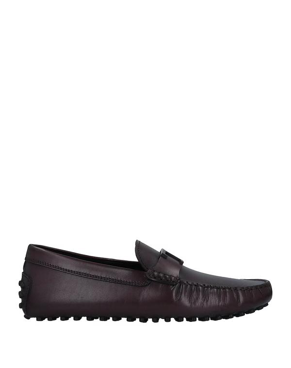 トッズ メンズ シューズ スリッポン・ローファー TOD'S モカシン Dark Brown ブラウン