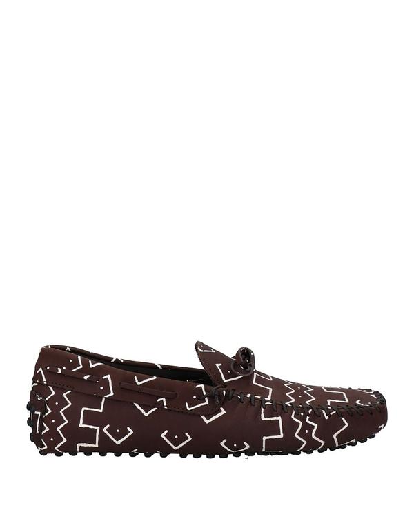 トッズ メンズ シューズ スリッポン・ローファー TOD'S モカシン Dark Brown ブラウン