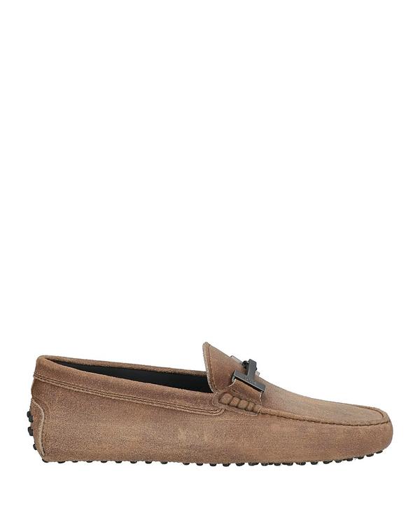トッズ メンズ シューズ スリッポン・ローファー TOD\u0027S モカシン Khaki カーキ 靴-ローファー-メンズ靴