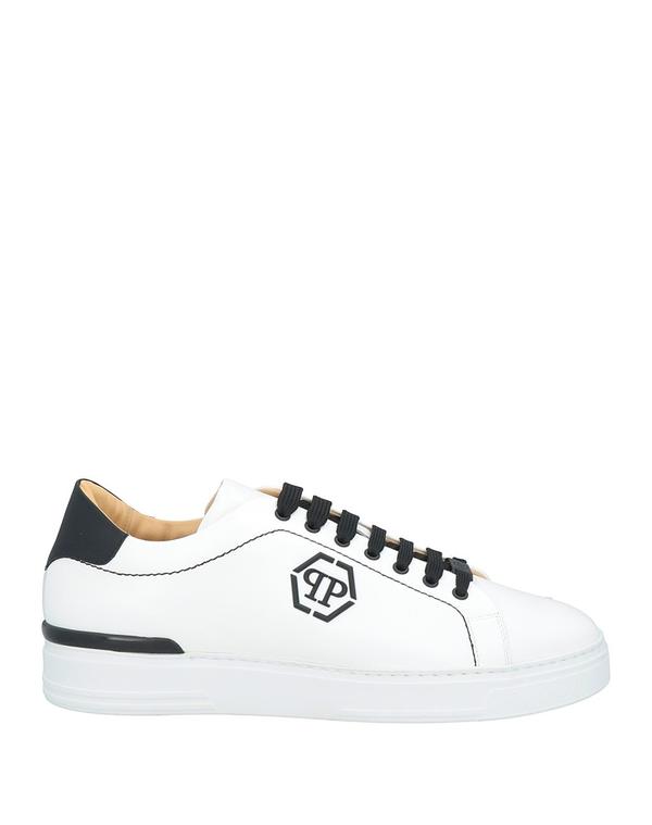 フィリッププレイン メンズ シューズ スニーカー PHILIPPLEIN スニーカー White ホワイト