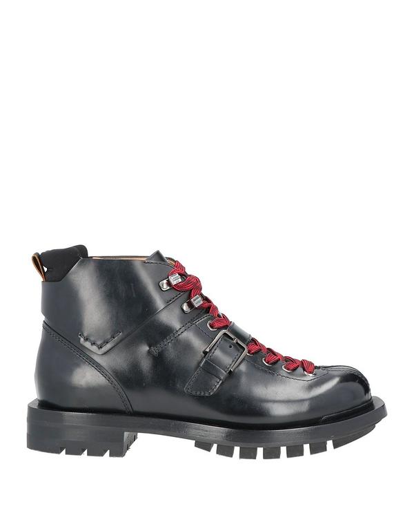 サントーニ メンズ シューズ ブーツ・レインブーツ SANTONI ショートブーツ Black ブラック|ReVida 店