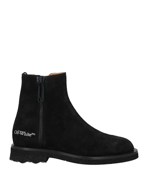オフ-白いこと メンズ シューズ ブーツ・レインブーツ OFF-WHITE 遊撃手ブーツ Black 黒いこと