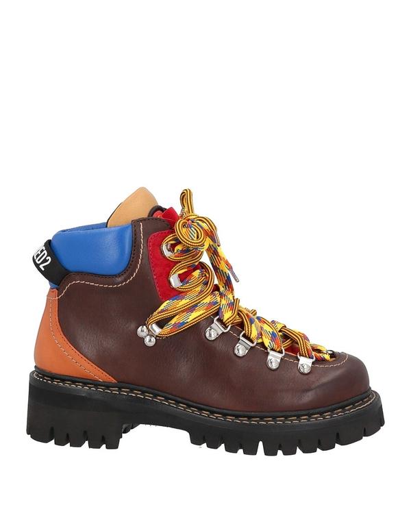 ディースクエアード メンズ シューズ ブーツ・レインブーツ DSQUARED2 遊撃手ブーツ Chocolate Brown 赤銅色