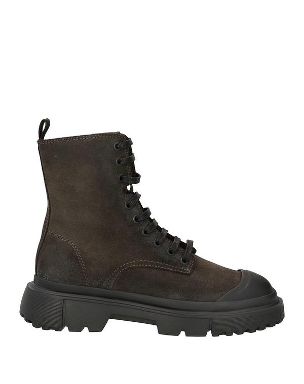 ホー火器 メンズ シューズ ブーツ・レインブーツ HOGAN 遊撃手ブーツ Dark Brown 赤銅色