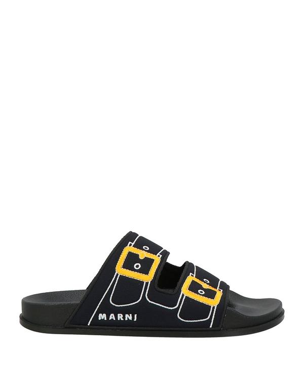 マルニ メンズ シューズ サンダル MARNI サンダル Black 黒いこと
