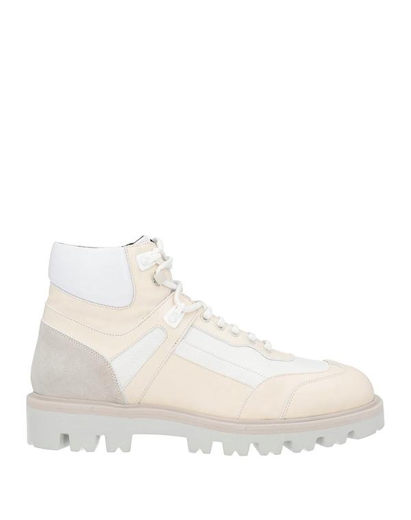 セルジオロッシ メンズ シューズ ブーツ・レインブーツ SERGIO ROSSI 遊撃手ブーツ Off-White 象牙色