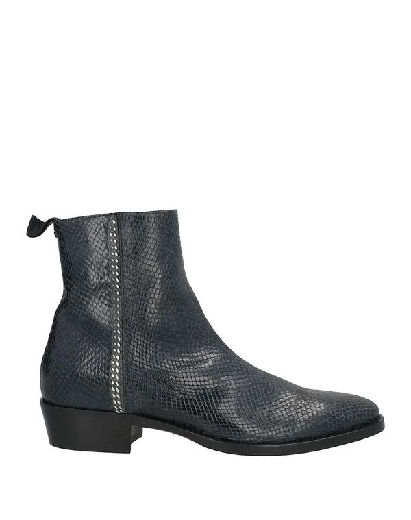 ジョンバルベイトス メンズ シューズ ブーツ・レインブーツ JOHN VARVATOS 遊撃手ブーツ Black 黒いこと