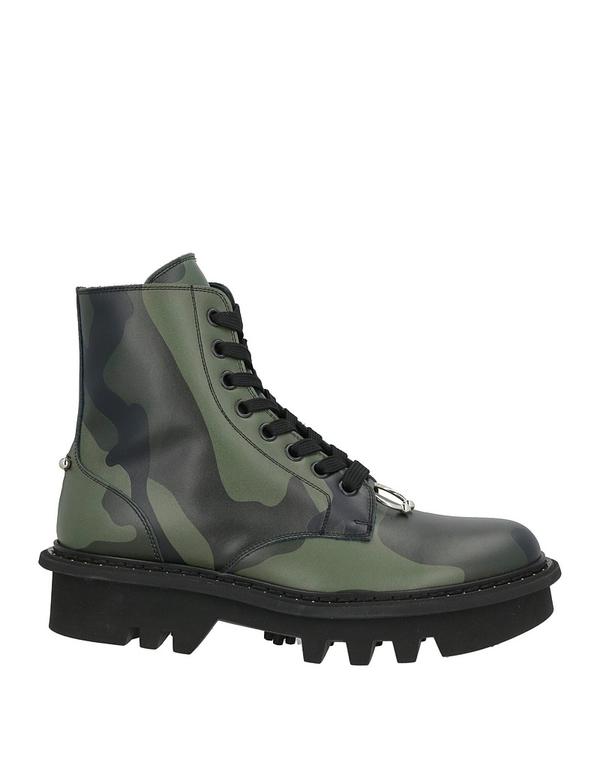 ニールバレット メンズ シューズ ブーツ・レインブーツ NEIL BARRETT 遊撃手ブーツ Military Green 緑であること