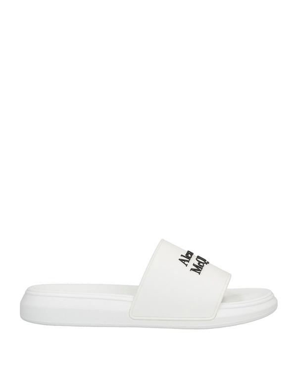 マックイーン メンズ シューズ サンダル MCQUEEN 横すべりサンダル＆家庭用スリッパ White 白いこと 靴-メンズ靴-スリッポン