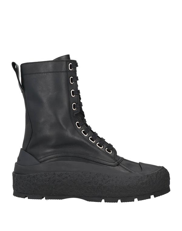 ジル・サンダー メンズ シューズ ブーツ・レインブーツ JIL SANDER 遊撃手ブーツ Black 黒いこと