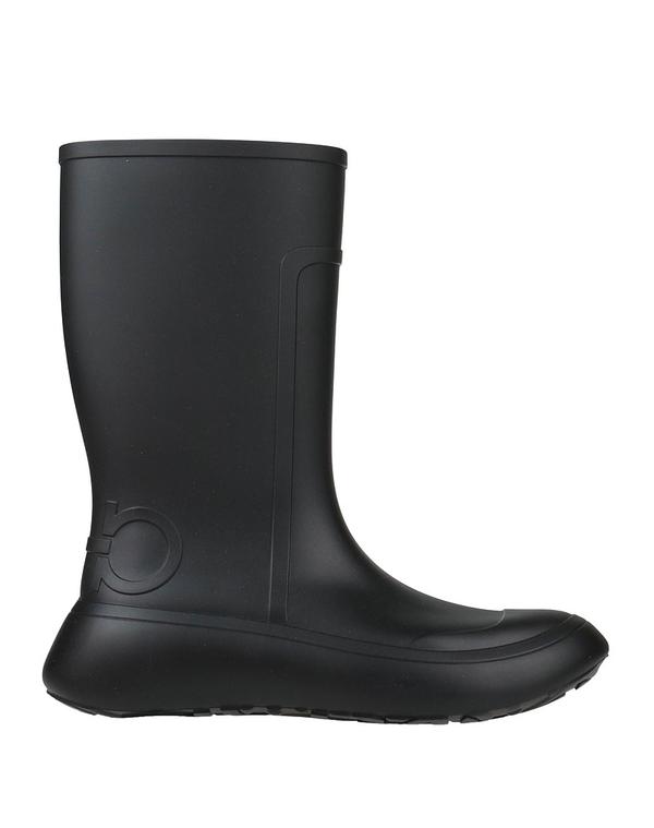 フェラガモ メンズ シューズ ブーツ・レインブーツ FERRAGAMO 遊撃手ブーツ Black 黒いこと
