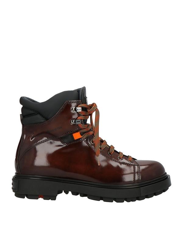 サントーニ メンズ シューズ ブーツ・レインブーツ SANTONI 遊撃手ブーツ Chocolate Brown 赤銅色