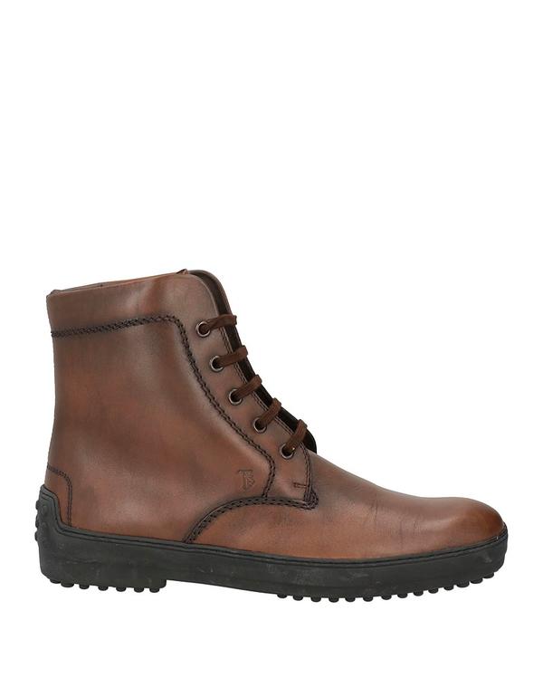 トッズ メンズ シューズ ブーツ・レインブーツ TOD'S ショートブーツ Chocolate Brown ブラウン