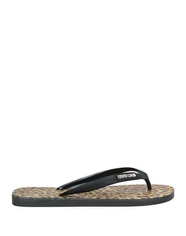 ロベルトカヴァリ メンズ シューズ サンダル ROBERTO CAVALLI スライドサンダル＆スリッパ Black ブラック