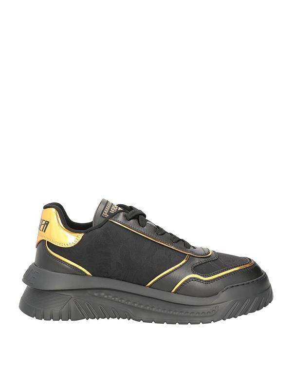ヴェルサーチ メンズ シューズ スニーカー VERSACE スニーカー Black 黒いこと