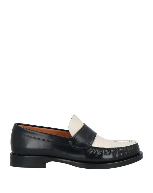 フェラガモ メンズ シューズ スリッポン・ローファー FERRAGAMO モカシン Black 黒いこと