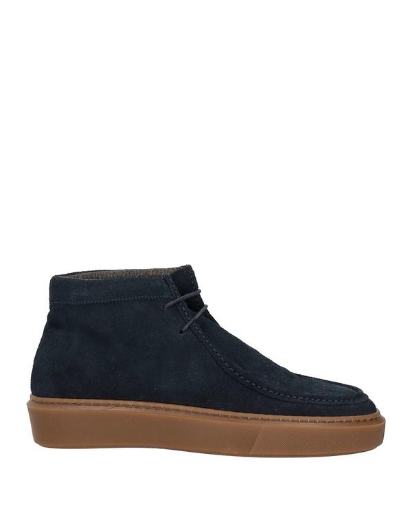 アティピコ メンズ シューズ ブーツ・レインブーツ AT.P.CO ショートブーツ Midnight Blue ブルー｜ReVida 店