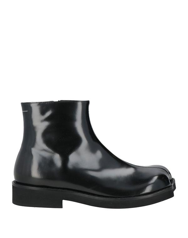 マルタンマルジェラ メンズ シューズ ブーツ・レインブーツ MM6 MAISON MARGIELA 遊撃手ブーツ Black 黒いこと