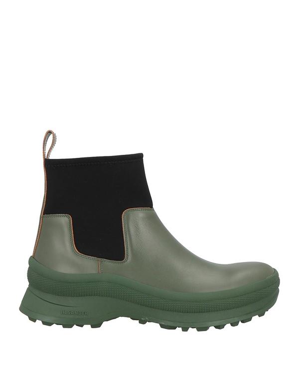 ジル・サンダー メンズ シューズ ブーツ・レインブーツ JIL SANDER 遊撃手ブーツ Green 緑であること