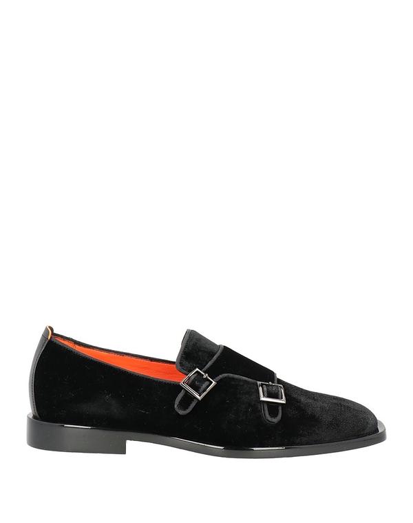 サントーニ メンズ シューズ スリッポン・ローファー SANTONI モカシン Black 黒いこと