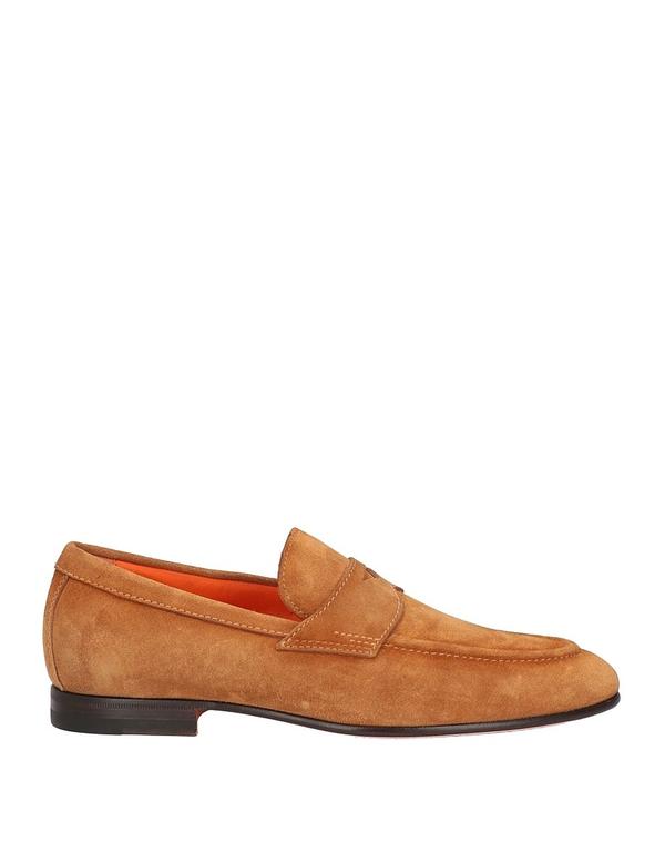 サントーニ メンズ シューズ スリッポン・ローファー SANTONI モカシン Camel キャメル｜ReVida 店