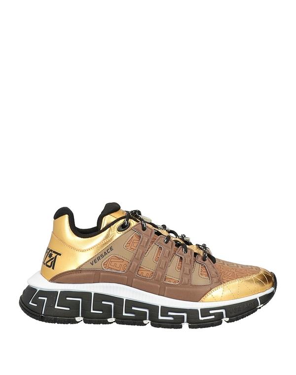 ヴェルサーチ メンズ シューズ スニーカー VERSACE スニーカー Gold ゴールド