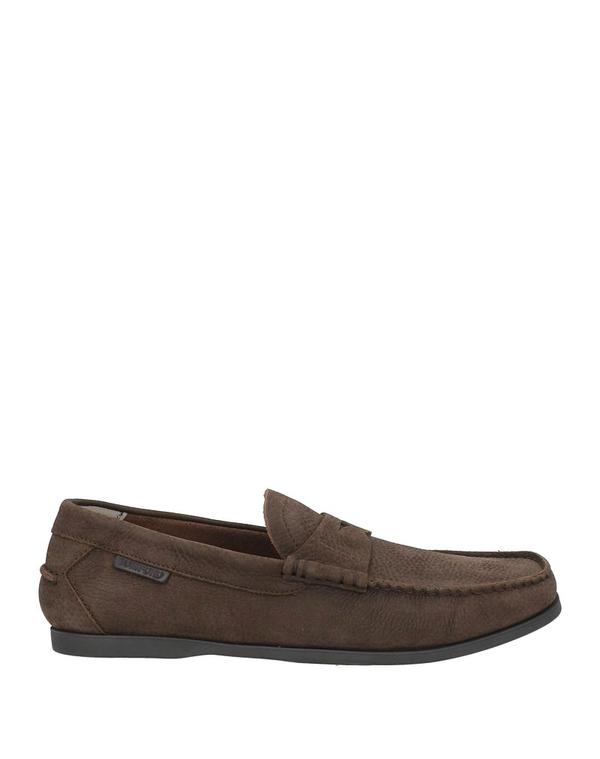 トム・ジェラルド・r・フォード メンズ シューズ スリッポン・ローファー TOM FORD モカシン Dark Brown 赤銅色