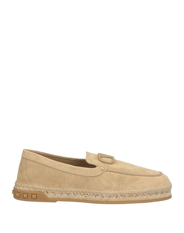 ヴァレンティノ メンズ シューズ スリッポン・ローファー VALENTINO GARAVANI モカシン Beige ベージュ