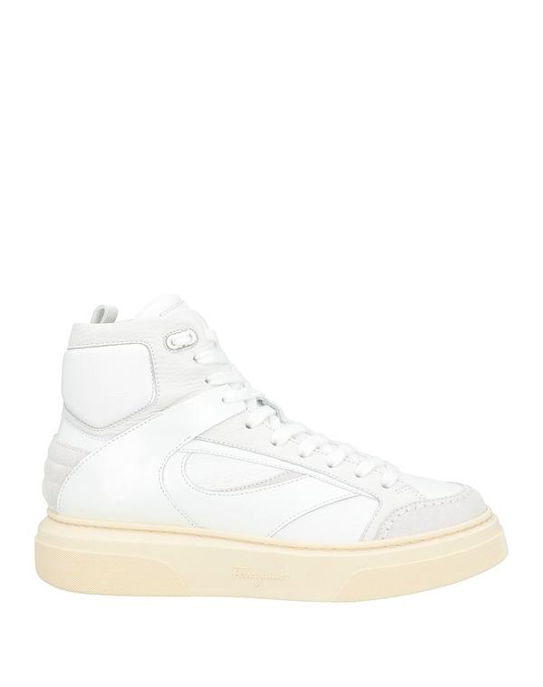 フェラガモ メンズ シューズ スニーカー FERRAGAMO スニーカー White 白いこと
